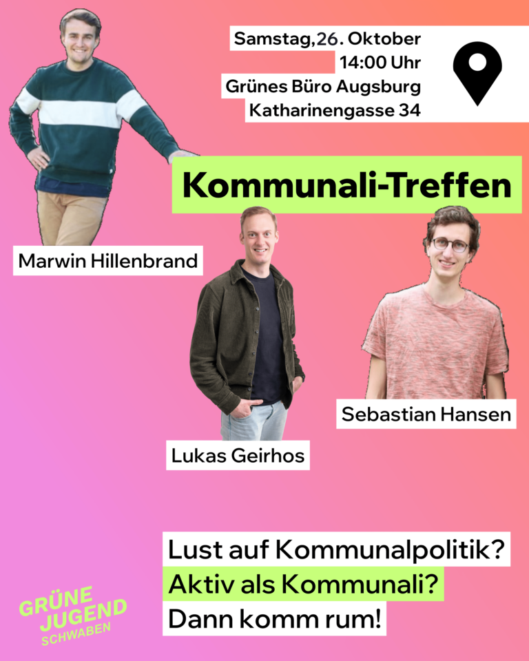 Kommunali-Treffen der GRÜNEN JUGEND