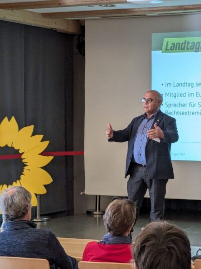 Cemal Bozoglu für die Landtagsfraktion