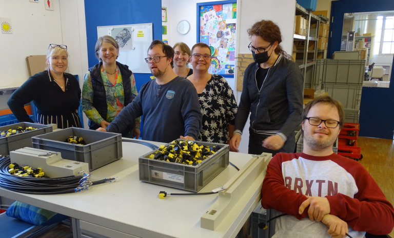 Barbara Holzmann besucht Werkstatt für Menschen mit Behinderung in Lindau