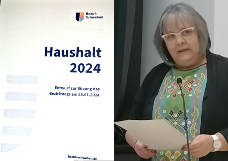 Bezirk Schwaben: Wir stimmen dem Haushalt 2024 zu!
